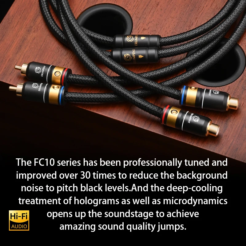 One Pair HiFi RCA extension Cable High-performance 2RCA Male to Female Cord For DAC DVD TV
