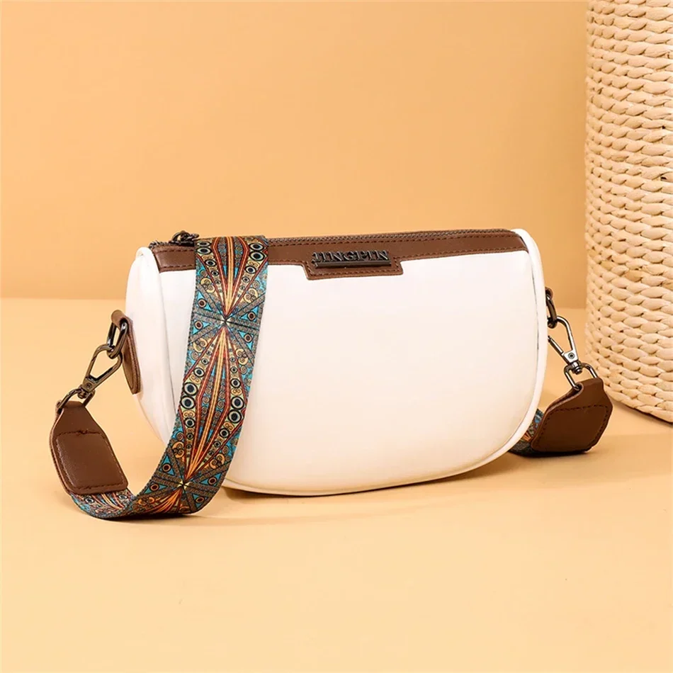 Vintage Female Small Shoulder Messenger Bag Ladies Soft Leather Crossbody Bags for Women 2024 Ladies Handbag Fashion Phone Bag