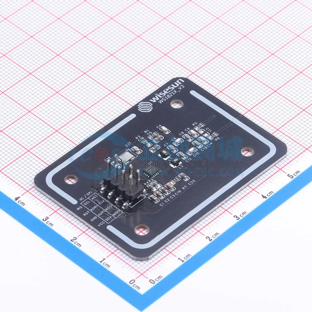 2pcs WS1821T-NFC-EVB-V3 RFID NFC Reader Module for Smart Home System