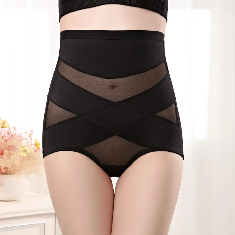 Women's High Waist Belly Shaping Hip Training Pants Corset Arm Lifting Briefs Waist Shaping Underwear Postpartum Waist-Slimming