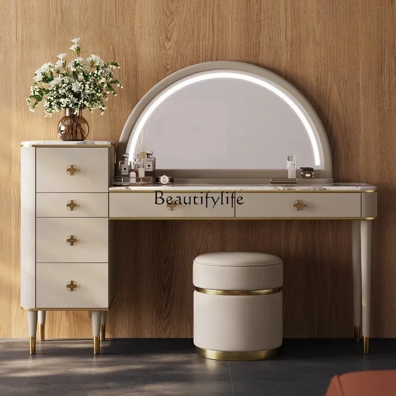 

LJYXXHigh-end Italian light luxury dressing table