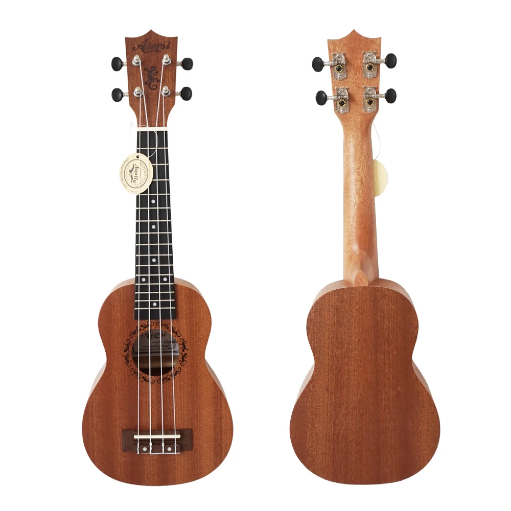 Aiersi Brand Design Soprano  Ukulele Wholesale 21 inch ukulele Student Ukelele