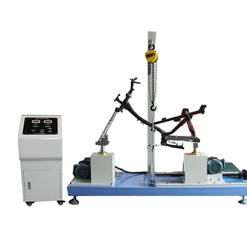 Hong Jin Bicycle Vertical Horizontal Fatigue Testing Machine Frame Load Vibration Shock Test Bench