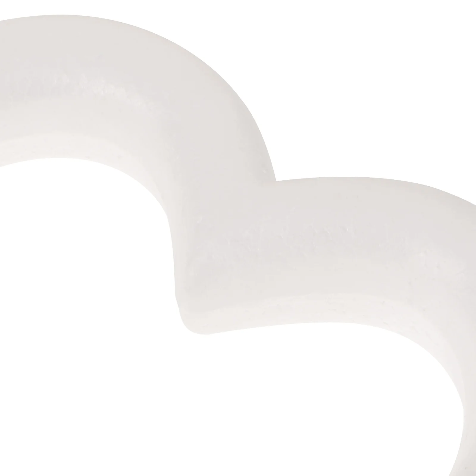 

4Pcs Christmas Heart Craft Rings White DIY Hanging Garland Decor Party Decoration Preschool Church Kindergarten Kids Activity