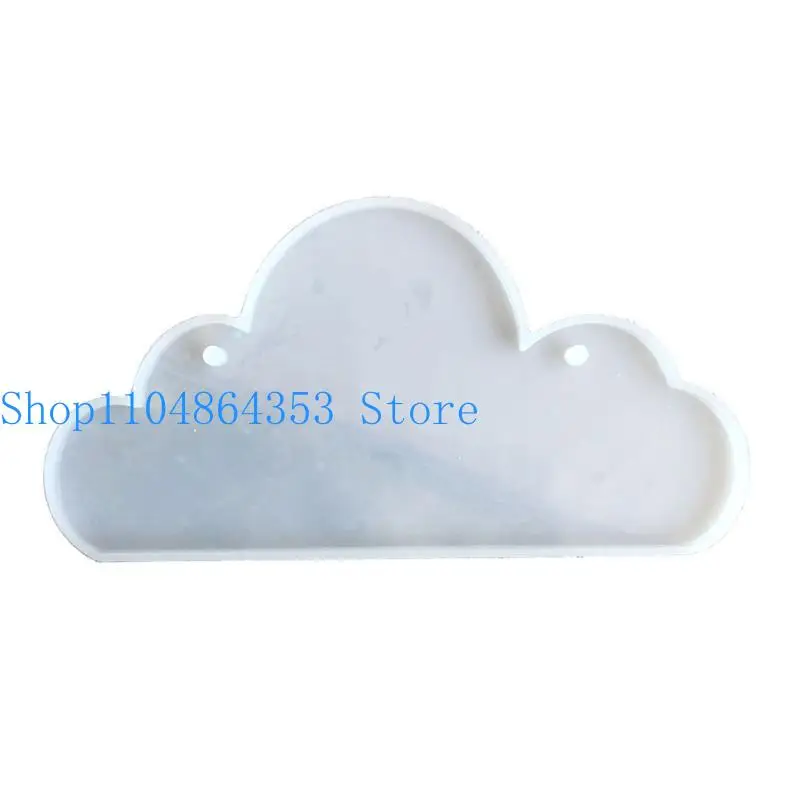 652F Creative Cloud Shaped Doorplate Silicone Mould Door Signs Casting Resin Mold Hanging Signs Epoxy Resin Mol