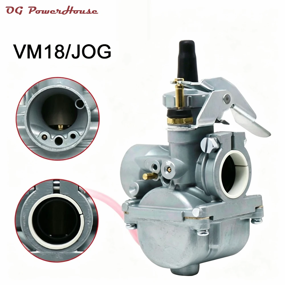 Motorcycle Carburetor VM18-144 18mm Carburetor For ATV Quad Go Kart Dirt Bike JOG50 JOG80 ZR50 CY50 YA50 KTM50 CRF50 XR50 50cc