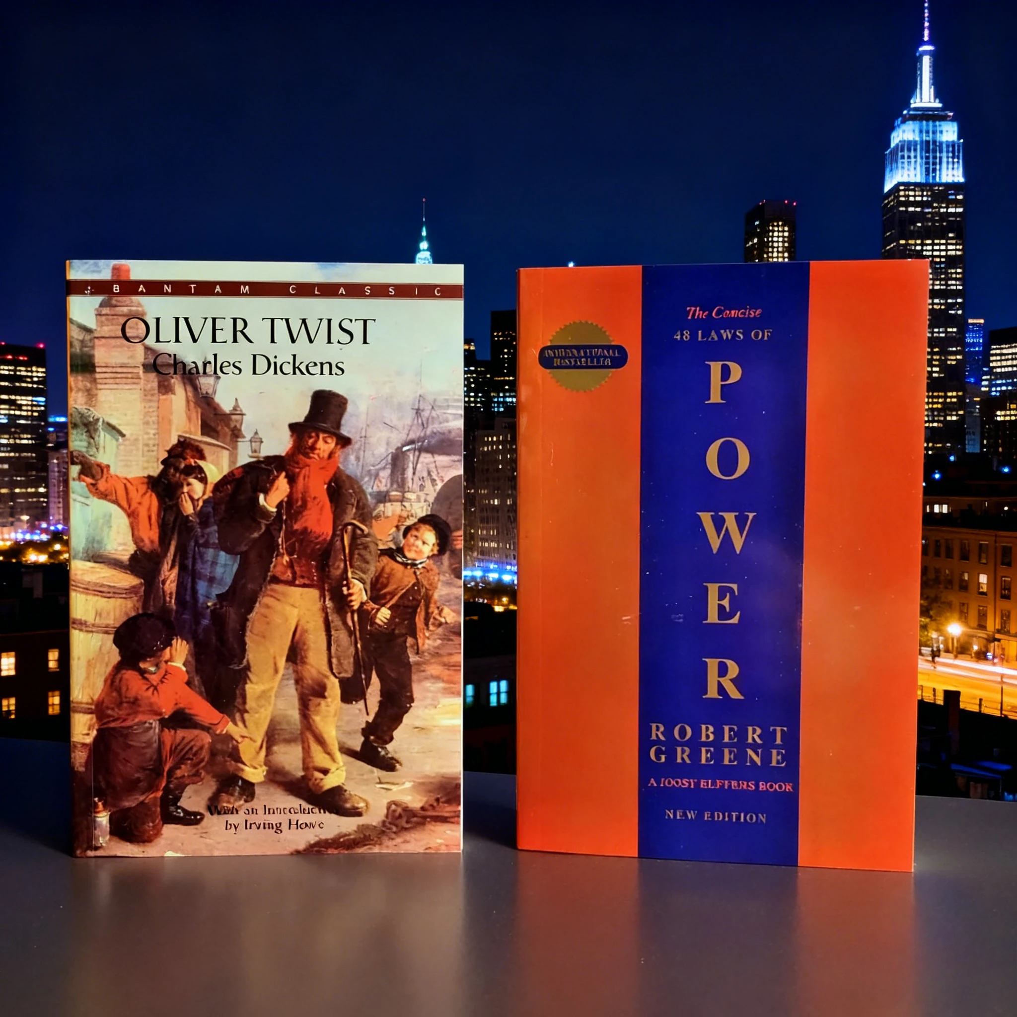 

《Лакоричный 48 Laws Of Power》+ 《Оливер Твист》Ядрое право силовой игры Всемирно известные книги История приключений Орфана Рождество