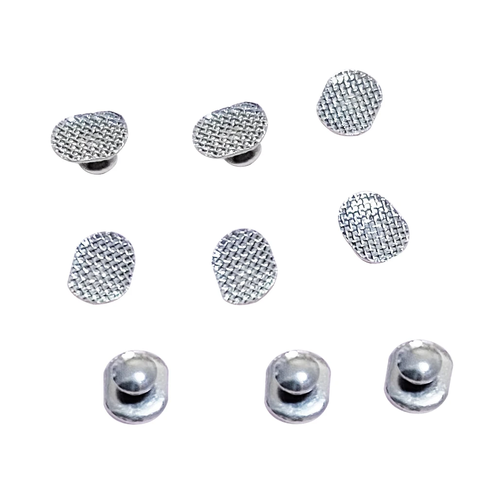 High Quality Denxy Orthodontic Lingual Buttons Most types Medical Stainless Steel/Sapphire Lingual Button Orthodontic materials