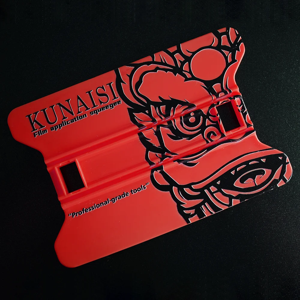 Trend Dragon Pattern Squeegee Car Vinyl Wrap Tool Premium Scraper For Film Sticking & Bubble Removal