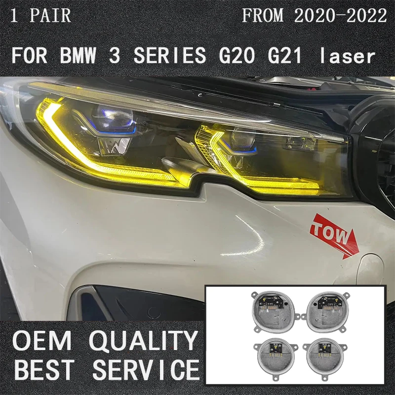 feux-de-recul-pour-bmw-serie-3-2020-2022-angel-eyes-drl-rvb-module-led-multicolore-g20-g21-gts-jaune-citron-Emission-de-drl