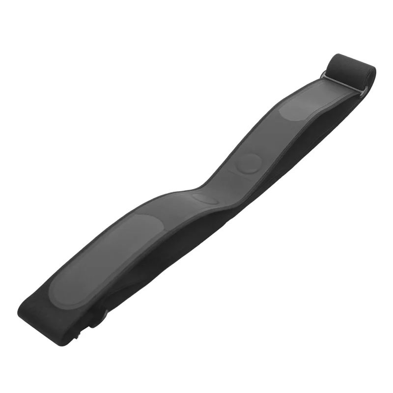 أخبار 4X حزام حزام الصدر لـ Polar Wahoo Garmin لمراقبة معدل ضربات القلب اللاسلكية الرياضية، أسود