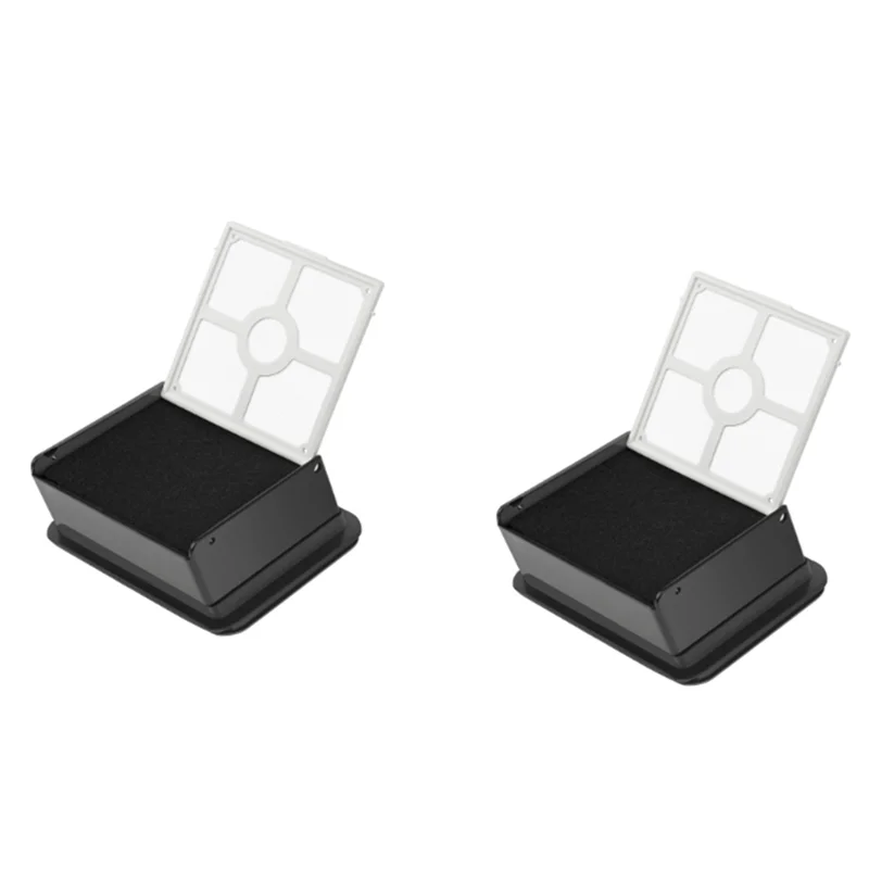 Keol-acessórios de robô de limpeza peças de reposição filtro 2 peças para aspirador de pó sem fio ilife w90