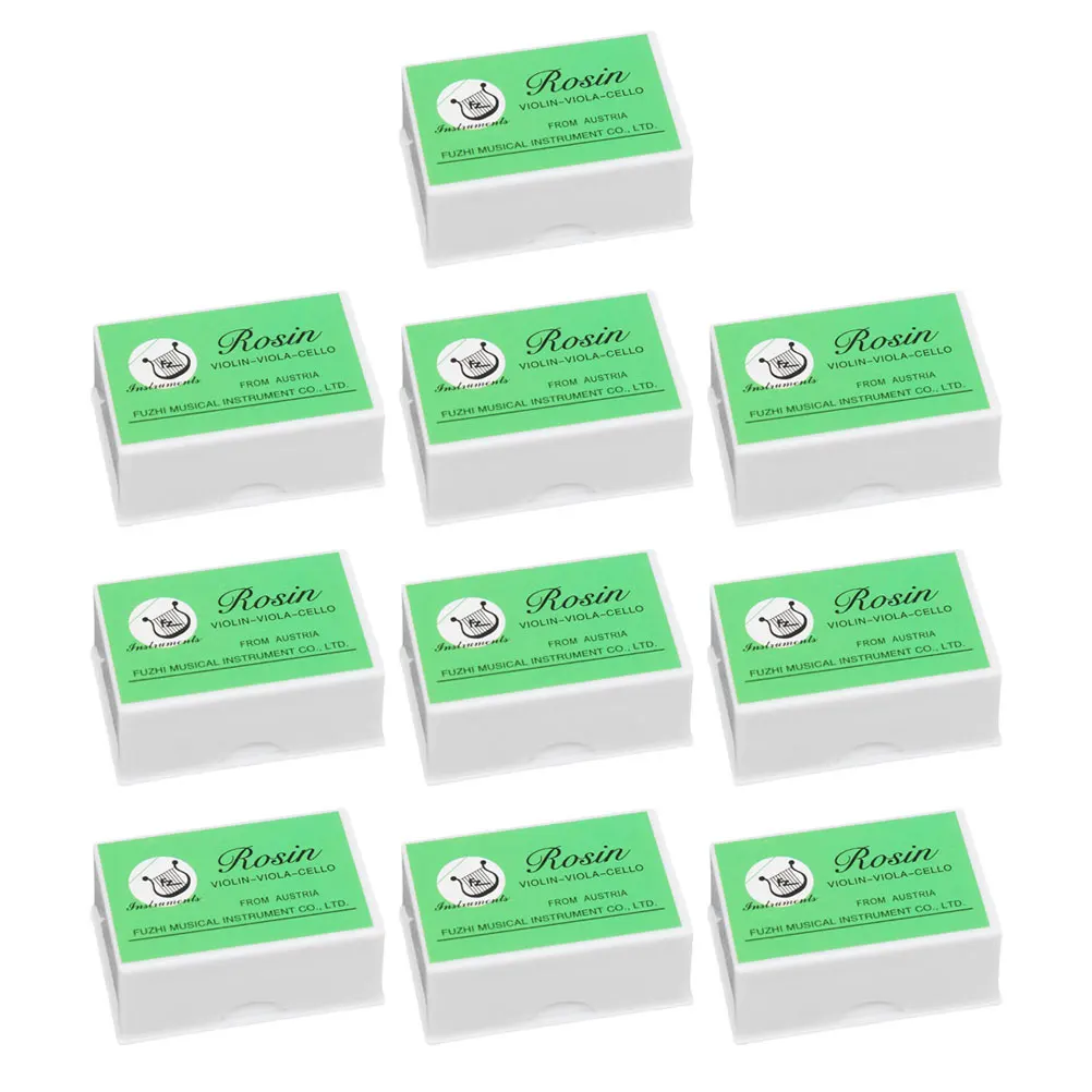 

10pcs Block Premium Low Portable Dust Durable for Violin Bow String Instrument Repair Portable Small Size