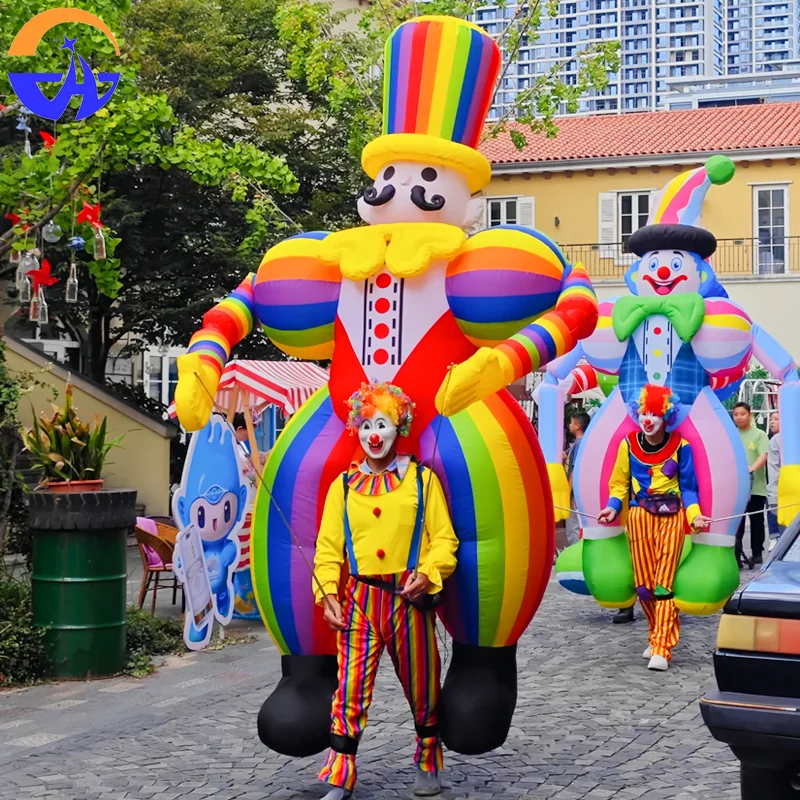 

Надувная ходячая воздушная модель клоуна, индивидуальный реквизит для барных парадов и сценических выступлений