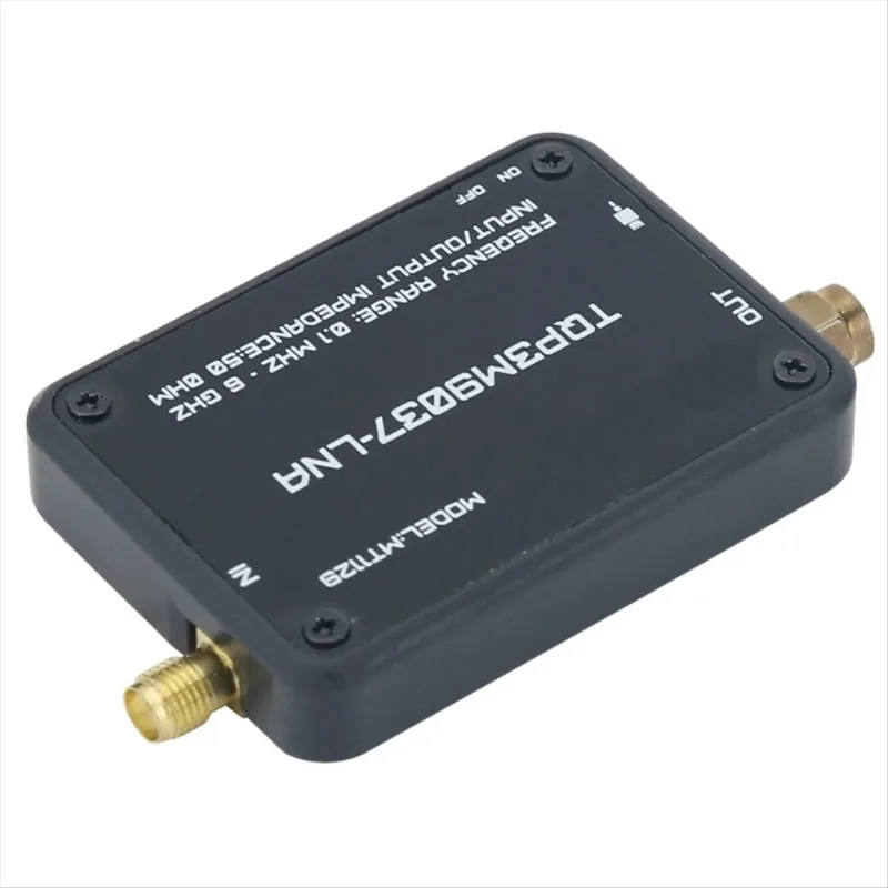 Wideband Low Noise Amplifier LNA Module RF Signal Booster for SDR Radio Receiver Spectrum Analyzer Radio Equipment