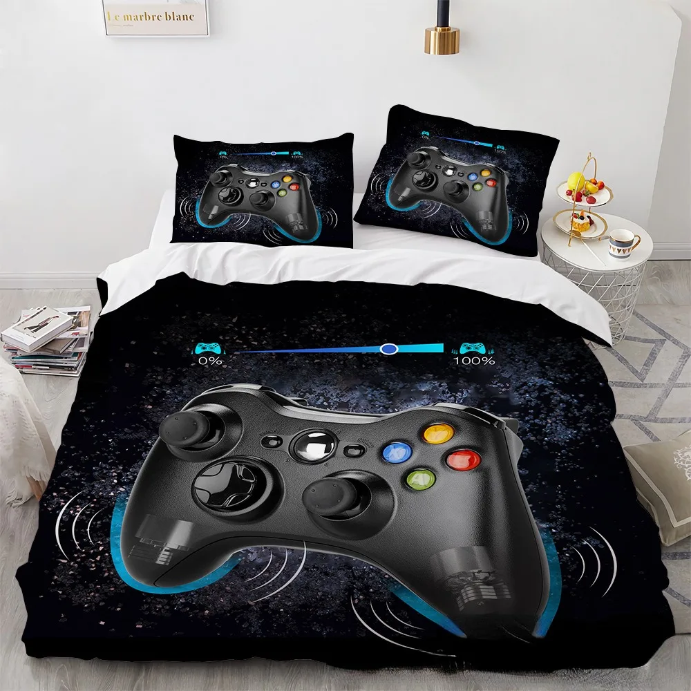 Teenagers Bedding Set Teenager Gaming Quilt Cover children room Decoration Boys Gifts 3D Print Popular Gamer Duvet Cover