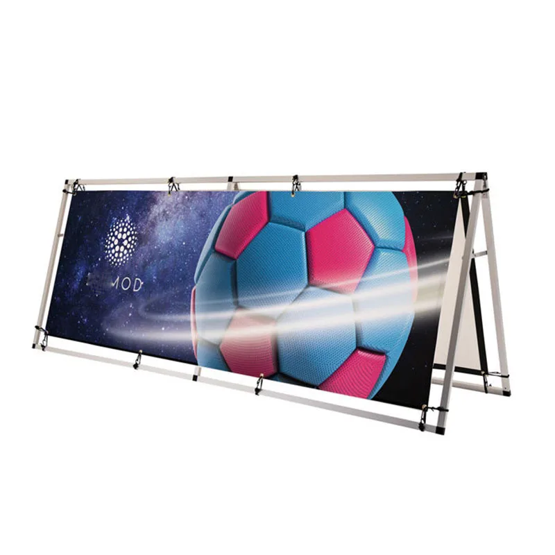 Brand New Product Portable Outdoor Display Horizontal Pop Up Banner Pop Out A Frame Stand