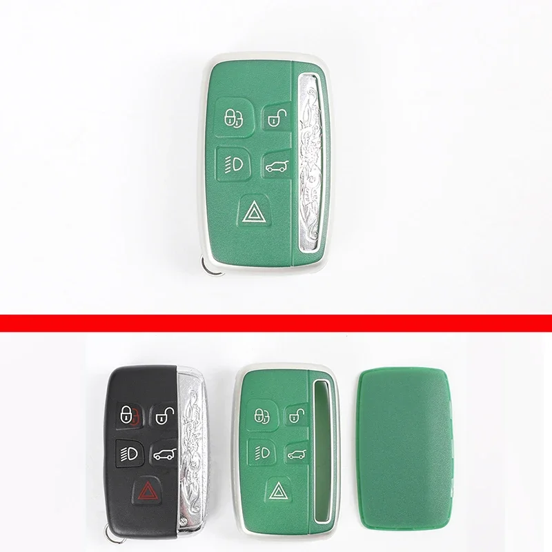 For Land Rover Range Rover Sport Evoque Velar Vogue Discovery 4 Freelander 2 for Jaguar TPU Car Key Fob Case Cover Protector