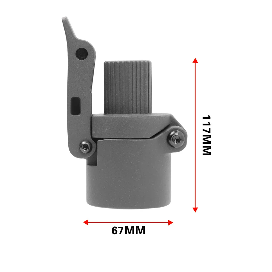 Solid Metal Folding Pole Base Foldable Pole Base Replacement For ninebot max G30 G30D  Electric Scooter Screw Accessory