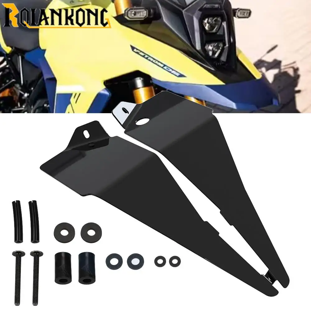 

For Suzuki V-Strom 800DE VSTROM 800 DE 2023 2024 2025 Motorcycle Front Wind Deflector Side Screen Weather Protecter VSTROM800DE