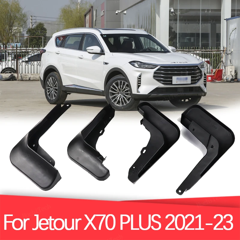 Car Front Rear Mud Flap Mudguards Splash Guards for Chery JETOUR X70 PLUS 2021 2022 2023 Mudflaps Splash Guards