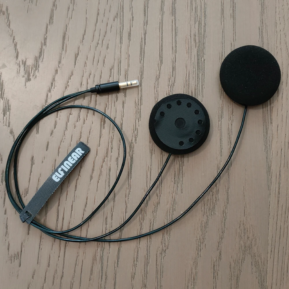 ELFINEAR ACOUSTIX ELITE 45 mm Helmlautsprecher – ultimativer Klang, 3,5 mm AUX, kompatibel mit Cardo-, Sena- und Vimoto-Kommunikatoren – Detail 10