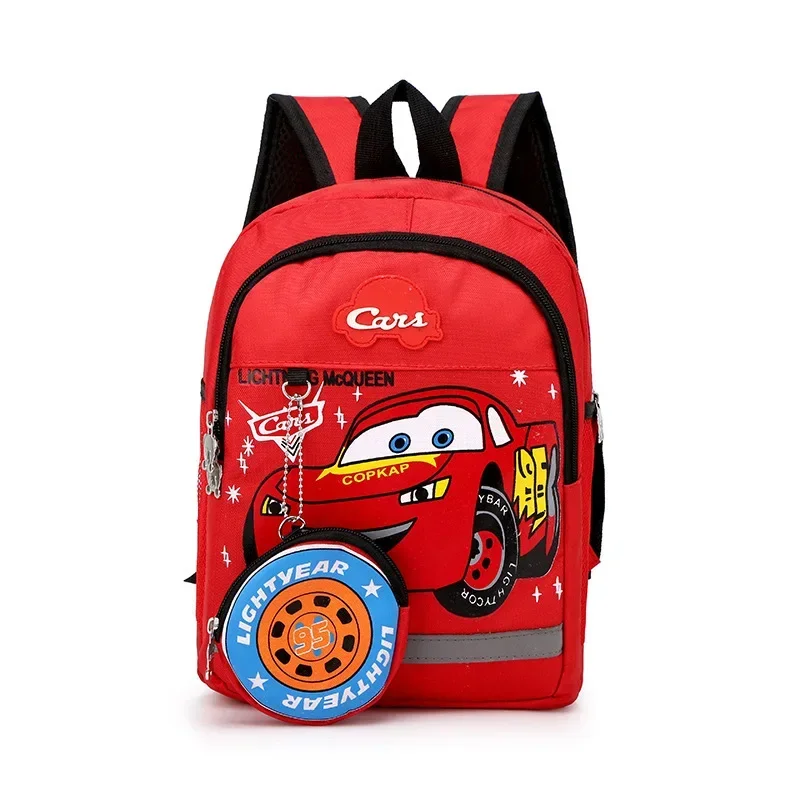 Disney Kids Cartoon Avengers Spider-Man Captain America Backpack Schoolbag Girls Princess Sofia Backpack Primary Schoolbag