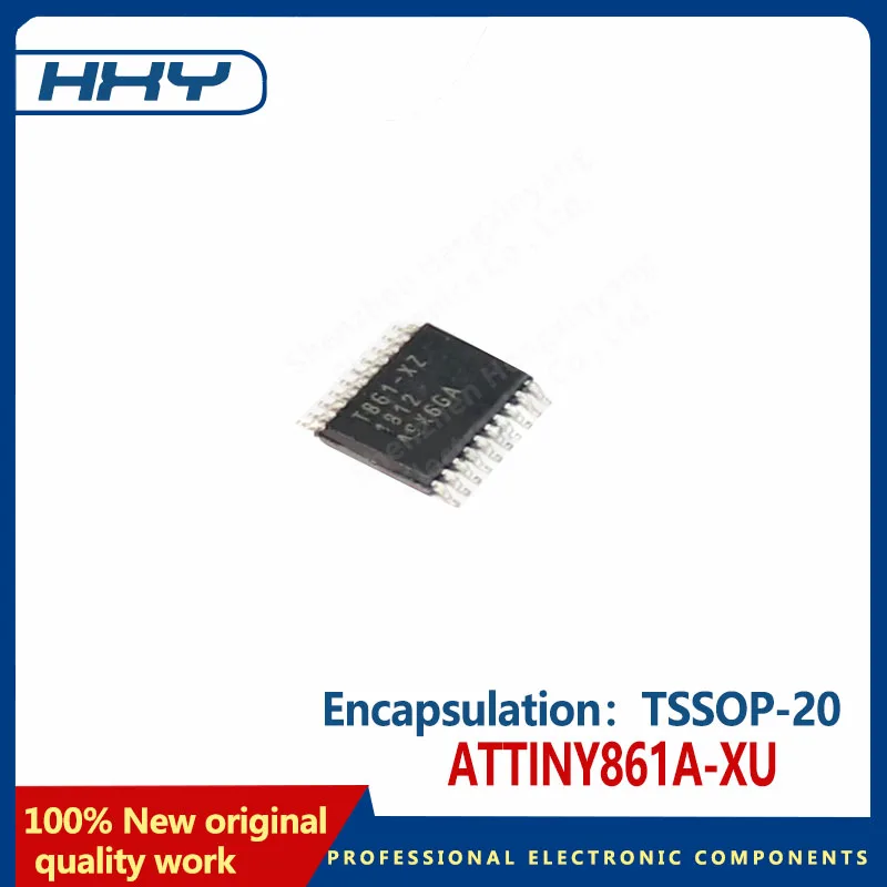 1PCS   The ATTINY861A-XU packages the TSOP-20 flash microcontroller