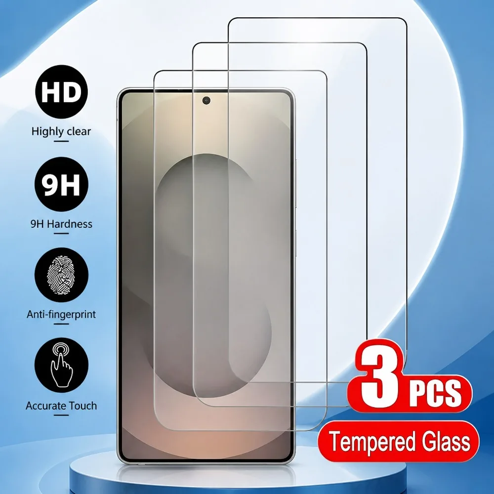 3PCS Tempered Glass For Samsung Galaxy S21 Ultra 5G S21+ 5G Screen Protector For Samsung Galaxy S21 5G S21 FE 5G Anti-Scratch HD