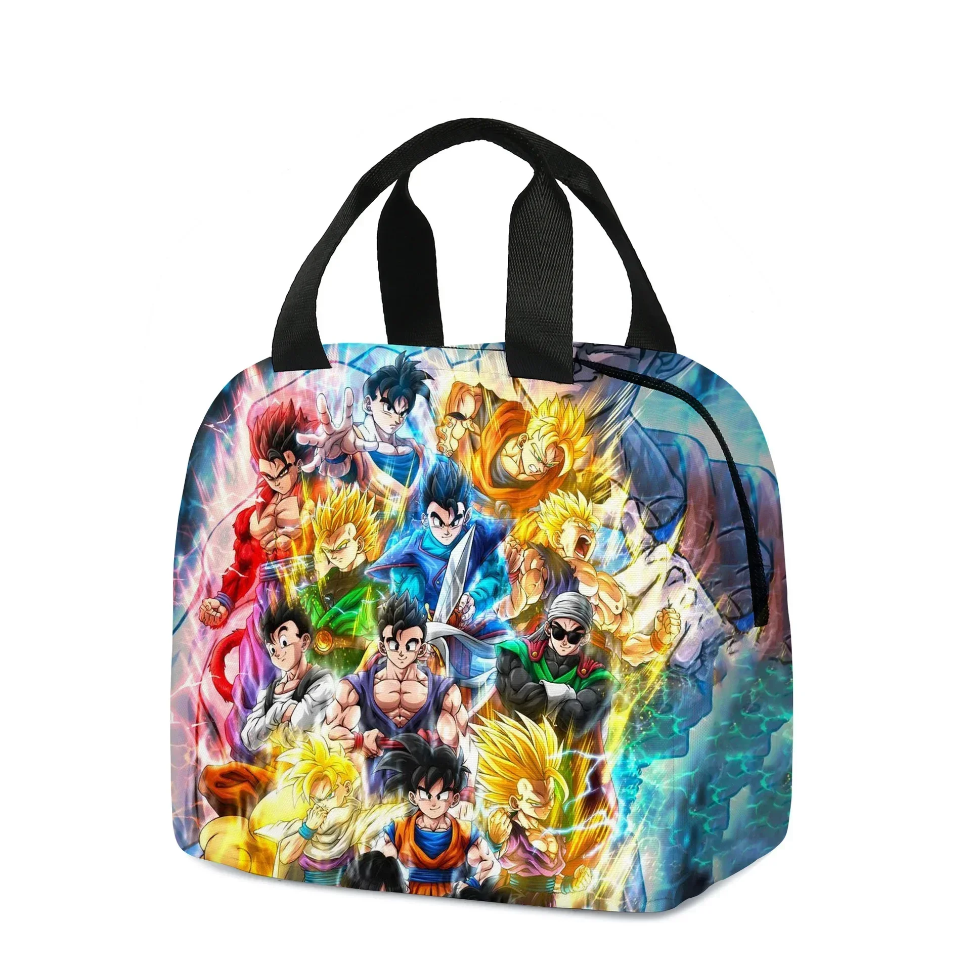 3D Dragon Ball Meal Bag Cartoon Portable Ice Bag Kids Lunch Bag Birthday Gift Anime Kawaii Cartoon School Bag Mochila