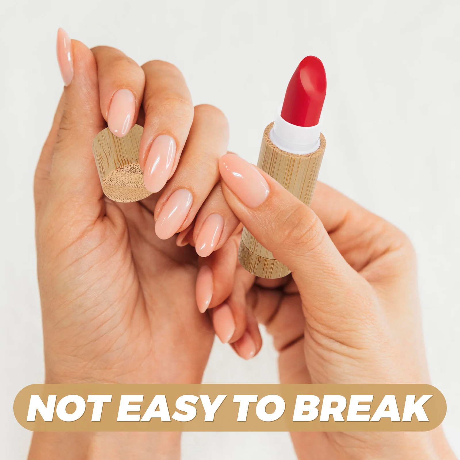 หลอดลิปสติกไม้ไผ่แบบเติมได้ ขนาด 5 กรัม ที่ใส่ลิปบาล์มแบบพกพา ภาชนะ DIY สำหรับเก็บเครื่องสำอาง