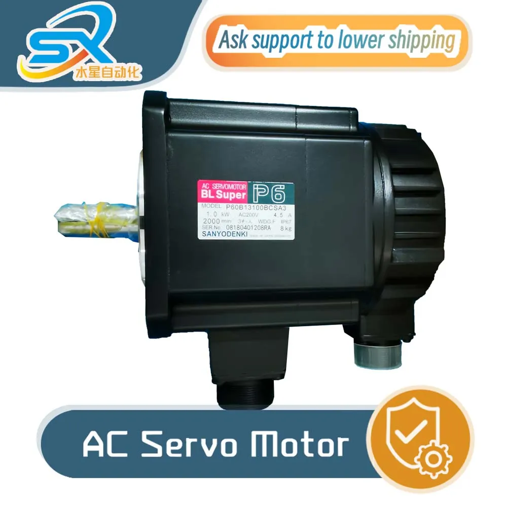 

High quality SANYO Servo Motor P60B13100BCSA3 1000W Provide Factory Inspection Video Please inquire about the price.