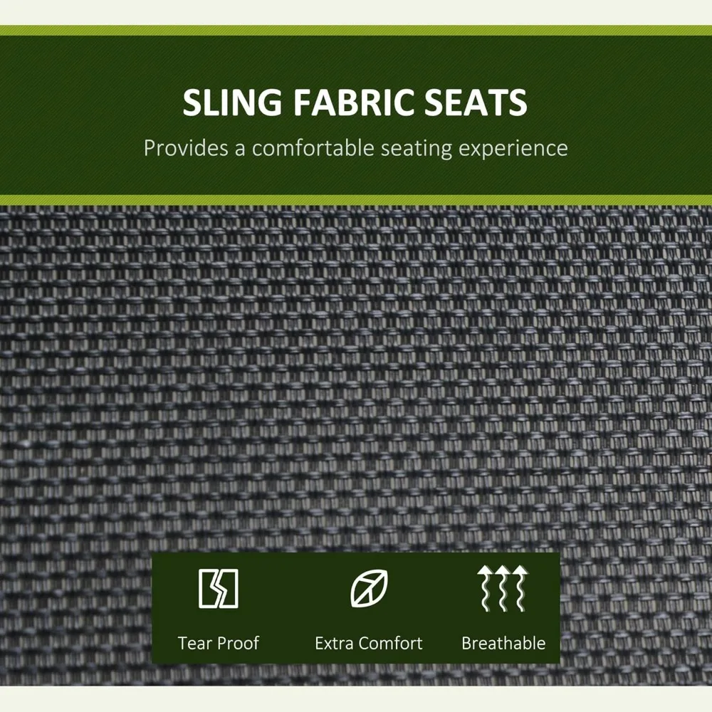 3인용 야외 베란다 그네 의자, 조절 가능한 캐노피가 있는 파티오 스윙 글라이더, 통기성 시트 및 정원, 수영장용 강철 프레임