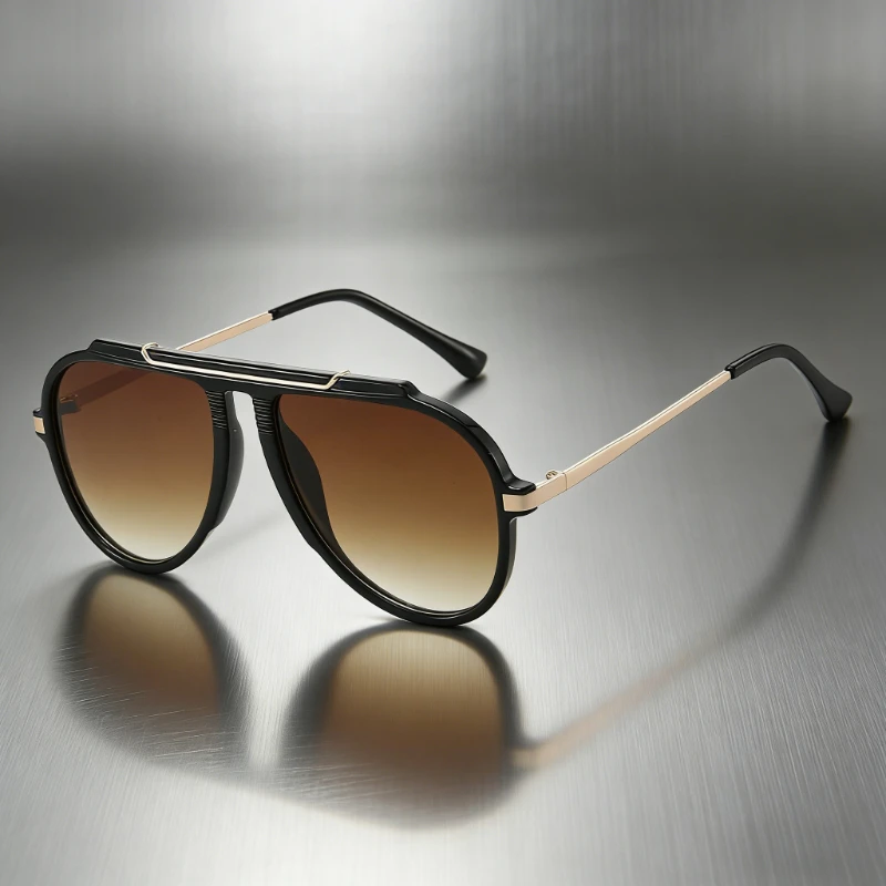 

Oversized Pilot Sunglasses for Women Vintage Gradient Sun Glasses UV400 Outdoor UV-Protective Eyewear Classic Driving Shades