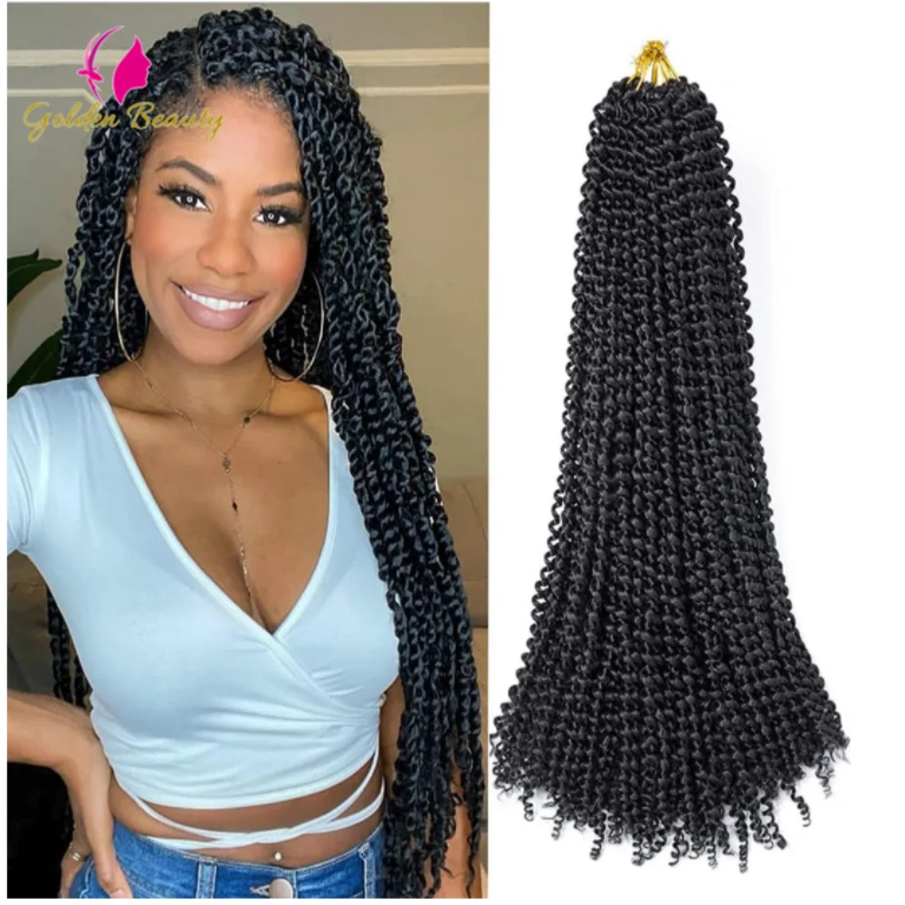 Passion Twist Synthetic Crochet Hair 24