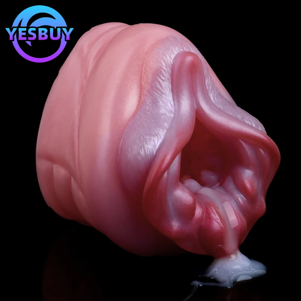 

YESBUY Soft Silicone Male Masturbator Fetish Animal Stroker Vaginal Pocket Pussy Penis Training Sex Toy For Men Erotic Product