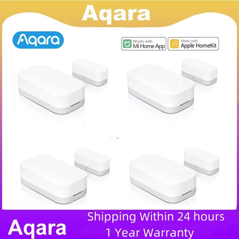 Aqara Door Window Sensor Zigbee Wireless Connection Alarm Smart Mini Door Sensor Work With Aqara Gateway Mi Home HomeKit APP