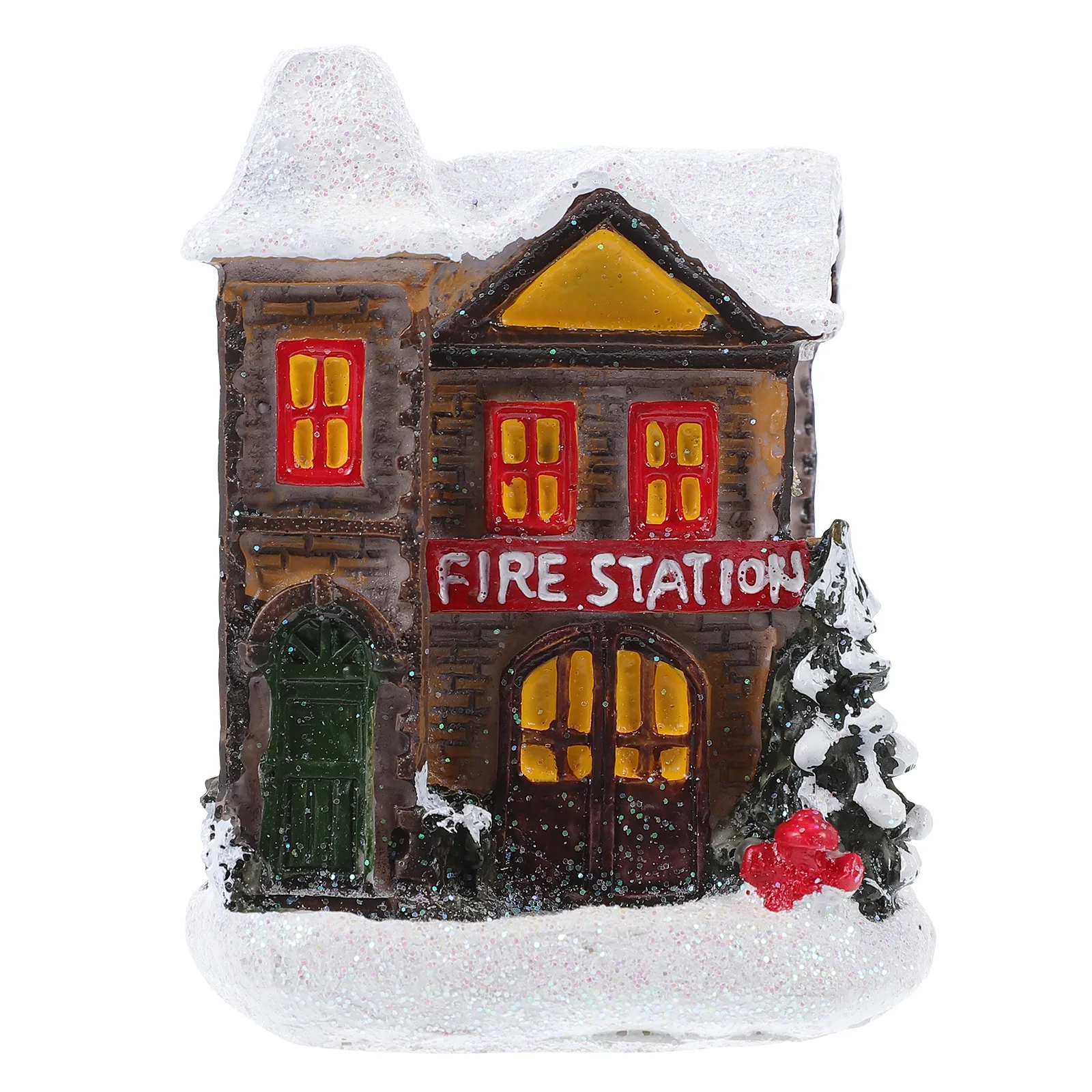 

Resin Small naments Christmas Decor Festival Xmas Shaped Mini Model Tabletop Cabinet Desk Premium Material Exquisite
