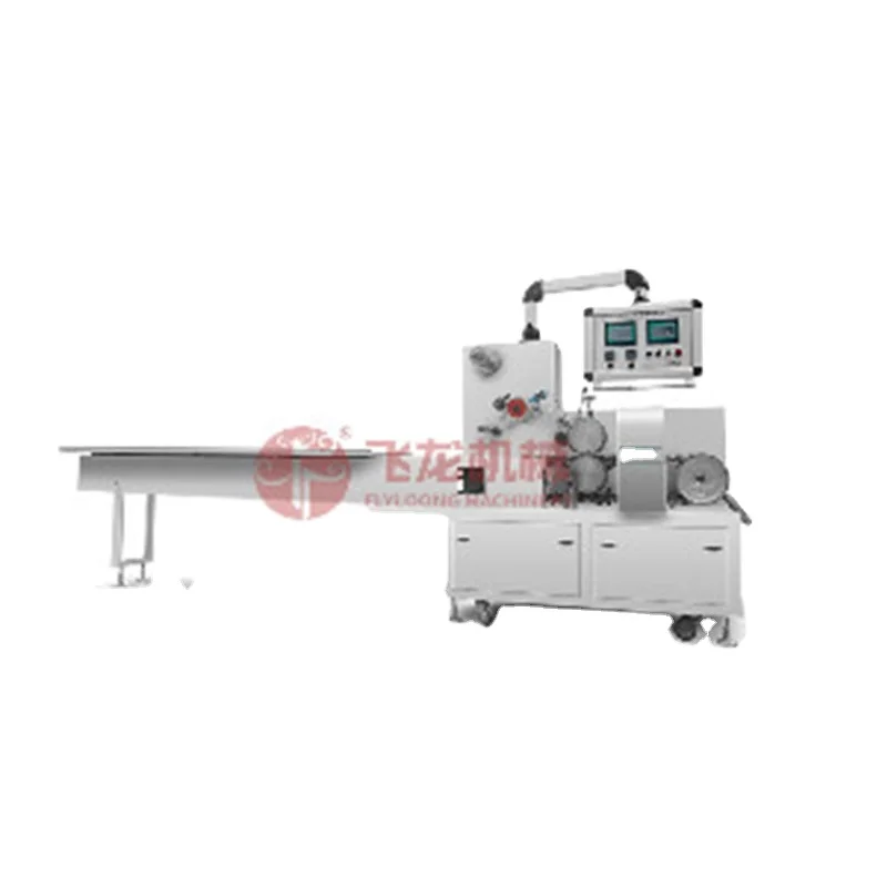 Jiangsu Flyloong Machinery FLD-Four Edges Packing Machine for Hard Candy Lollipop Sweet Candy / Automatic Candy Production Lines