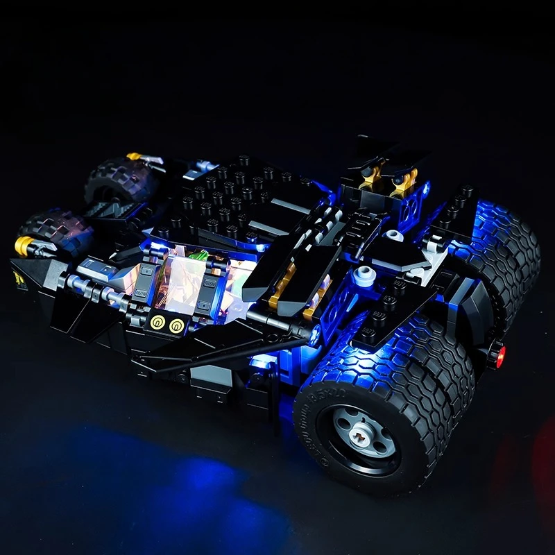 레고 DC 배트맨 배트모빌 텀블러 스크레워 쇼다운 76239에 적합한 모델 LED 조명 세트 없음(빌딩 블록은 포함되지 않음)