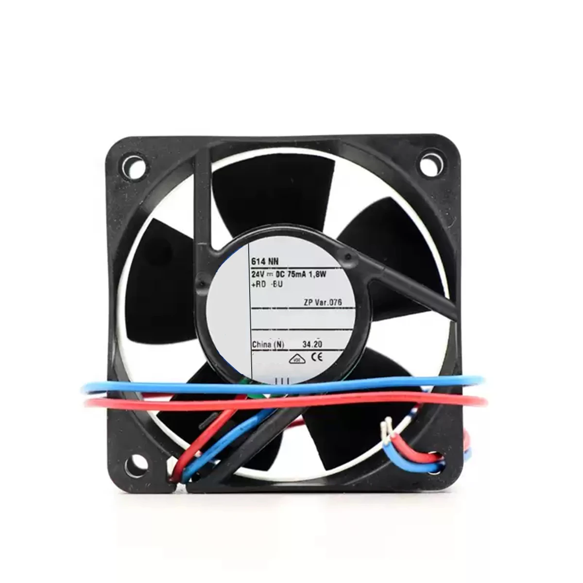 

614NN 24V 75mA 1.8W 5100rpm 6cm 6025 60*60*25mm Axial Flow Cooling Fan