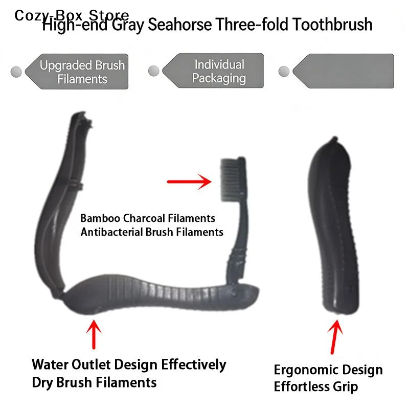 [ZY]1Pc Foldable Hygiene Oral Portable Disposable Travel Camping Toothbrush Hiking Tooth Brush Tooth Cleaning Tools[ZY]