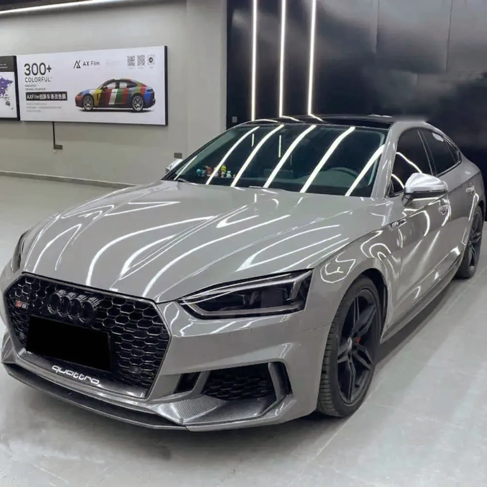 

Crystal Gloss Nardo Grey Car Wrap Vinyl Sticker Film Water Proof UV proof Self Adhesive