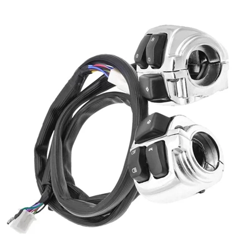 

AU04 -Motorcycle Handlebar Turn Signal Control Switch 25MM Handlebar Switch For XL883 Sportster Dyna V-ROD Softail