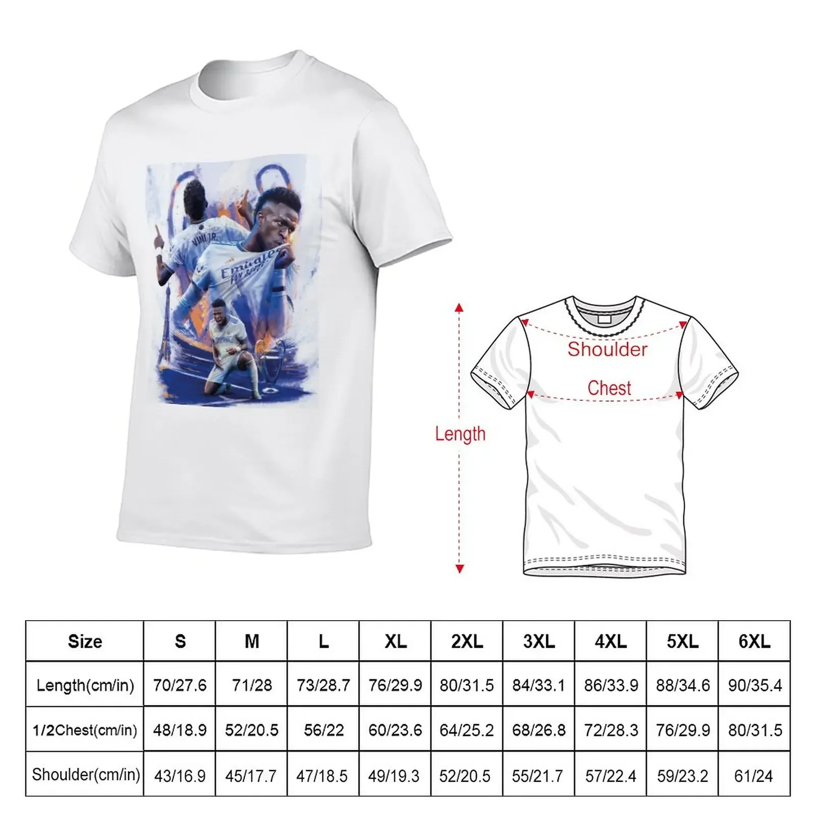 vinicius junior T-Shirt summer clothes vintage clothes mens graphic t-shirts funny