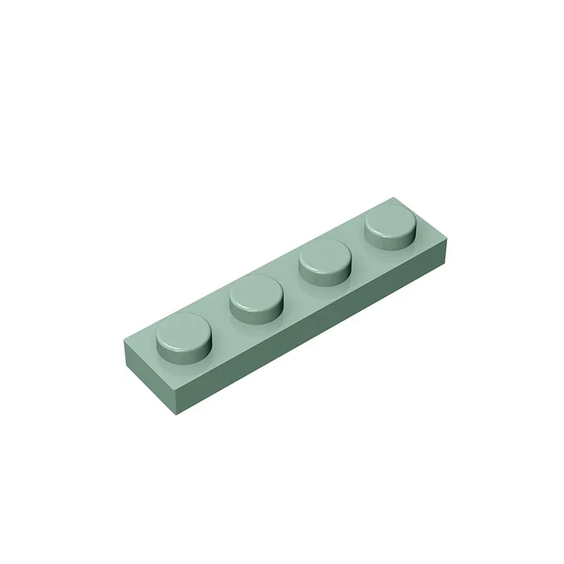 Gobricks GDS-504 Platte 1 x 4, kompatibel mit Lego 3710 Teilen Kinder-DIY-Baustein, Partikelplatte zum Selbermachen