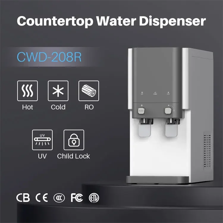 Desktop Water purifier machine home Automatic water dispenser Hot and cold Drinking water filter