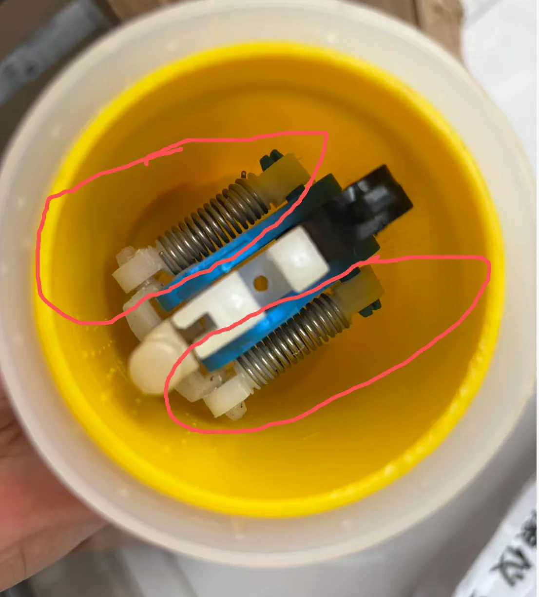 Muduobang Piston springs Doser Accessories for Automatic Agriculture Mini Proportional Dosing Pump parts