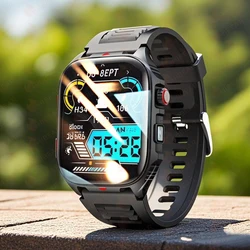 New Smart Watch Men Women Outdoor Sports Fitness with LED Lights Waterproof Watch Bluetooth Call Smartwatch Man Android ios
