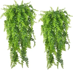 Plantas artificiales de vid persa para colgar en la pared, hojas de ratán, ramas de jardín, accesorios para el hogar al aire libre, decoración de fiesta de boda, hiedra, 90cm